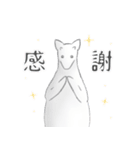 しろい いきもの。。（個別スタンプ：14）