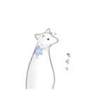 しろい いきもの。。（個別スタンプ：16）