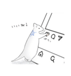 しろい いきもの。。（個別スタンプ：20）
