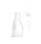 しろい いきもの。。（個別スタンプ：30）