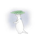 しろい いきもの。。（個別スタンプ：38）