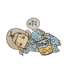 手書き。日常のおしゃれ女子（個別スタンプ：6）