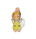 手書き。日常のおしゃれ女子（個別スタンプ：15）