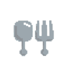 8bit 熱気球 バルーン 天気 weather（個別スタンプ：26）
