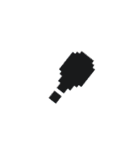 8bit 熱気球 バルーン 天気 weather（個別スタンプ：35）