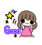 女の子日常編（個別スタンプ：8）