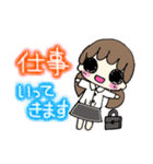 女の子日常編（個別スタンプ：16）