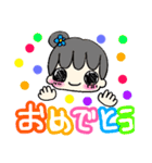 女の子日常編（個別スタンプ：34）