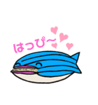 指のすき間から（個別スタンプ：3）