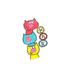 ゆかいな仲間たち✾✾✾（個別スタンプ：12）