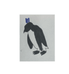 手書きシンプルで、なんかかわいいペンギン（個別スタンプ：7）