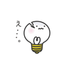 ふんわり電球さん（個別スタンプ：7）