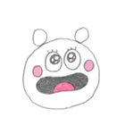 シンプルにくま2（個別スタンプ：6）