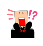 紙袋のお兄さん（個別スタンプ：7）
