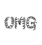 TOMOMI_Type fontスタンプ01（個別スタンプ：14）