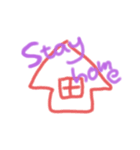 my stay home（個別スタンプ：1）