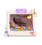 カナヘビちゃん❤（個別スタンプ：3）