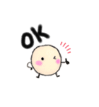 お団子ベーシックなスタンプ（個別スタンプ：2）