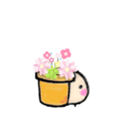 お団子ベーシックなスタンプ（個別スタンプ：3）