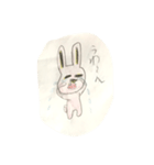 まりの可愛いうさちゃんシリーズ1（個別スタンプ：6）