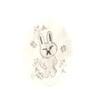 まりの可愛いうさちゃんシリーズ1（個別スタンプ：7）