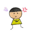 丸い顔の女の子（個別スタンプ：9）