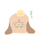 りぼんとうさぎ（個別スタンプ：17）