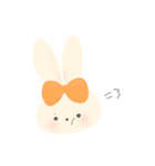 りぼんとうさぎ（個別スタンプ：25）