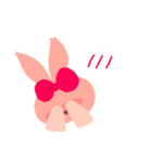 りぼんとうさぎ（個別スタンプ：29）