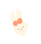 りぼんとうさぎ（個別スタンプ：35）
