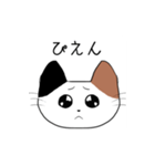 手書きみけねこ（個別スタンプ：1）