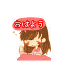 りんごとかわいいイツメンたち（個別スタンプ：1）