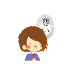 りんごとかわいいイツメンたち（個別スタンプ：9）