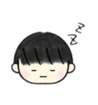 黒髪マッシュの男の子（個別スタンプ：20）