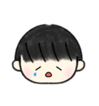 黒髪マッシュの男の子（個別スタンプ：22）