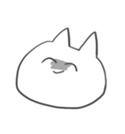 顔にでるねこ。（個別スタンプ：3）