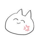 顔にでるねこ。（個別スタンプ：6）