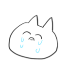 顔にでるねこ。（個別スタンプ：10）