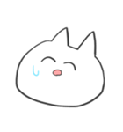顔にでるねこ。（個別スタンプ：13）
