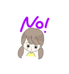 あざといツインテちゃん（個別スタンプ：4）