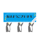 ペンギンが伝えるオリジナルのメッセージ（個別スタンプ：15）