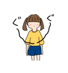 可愛い素朴ちゃん（個別スタンプ：14）