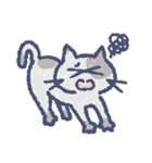くろいいぬとぶちねこ（個別スタンプ：20）