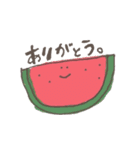 めがちっちゃいふるーつ（個別スタンプ：1）