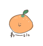 めがちっちゃいふるーつ（個別スタンプ：8）