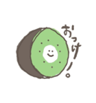 めがちっちゃいふるーつ（個別スタンプ：9）