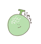 めがちっちゃいふるーつ（個別スタンプ：11）
