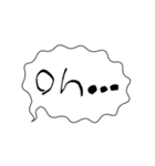 青さんの文字スタンプ①（個別スタンプ：5）