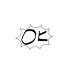 青さんの文字スタンプ①（個別スタンプ：10）