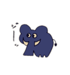 初めての手書きの動物（個別スタンプ：8）